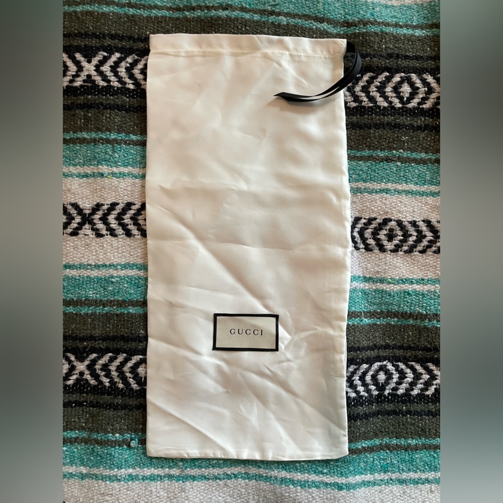 AUTHENTIC GUCCI SILK BAG 17”x 8”